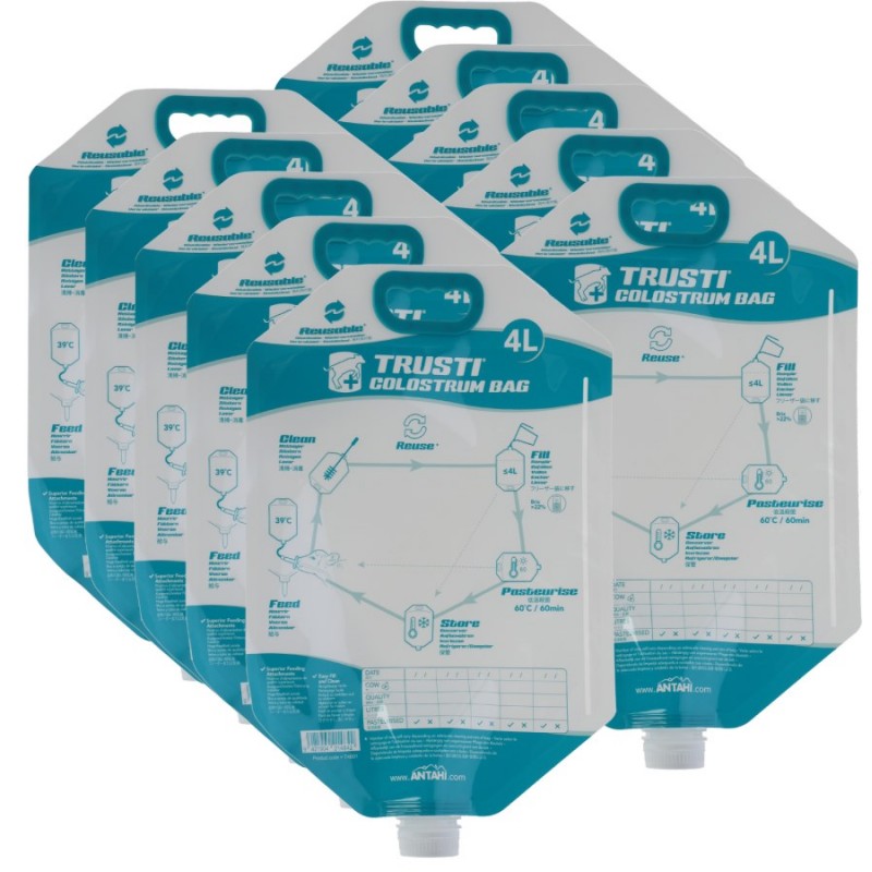 Trusti vrečke za mlezivo ( kolostrum ) - set 10-ih