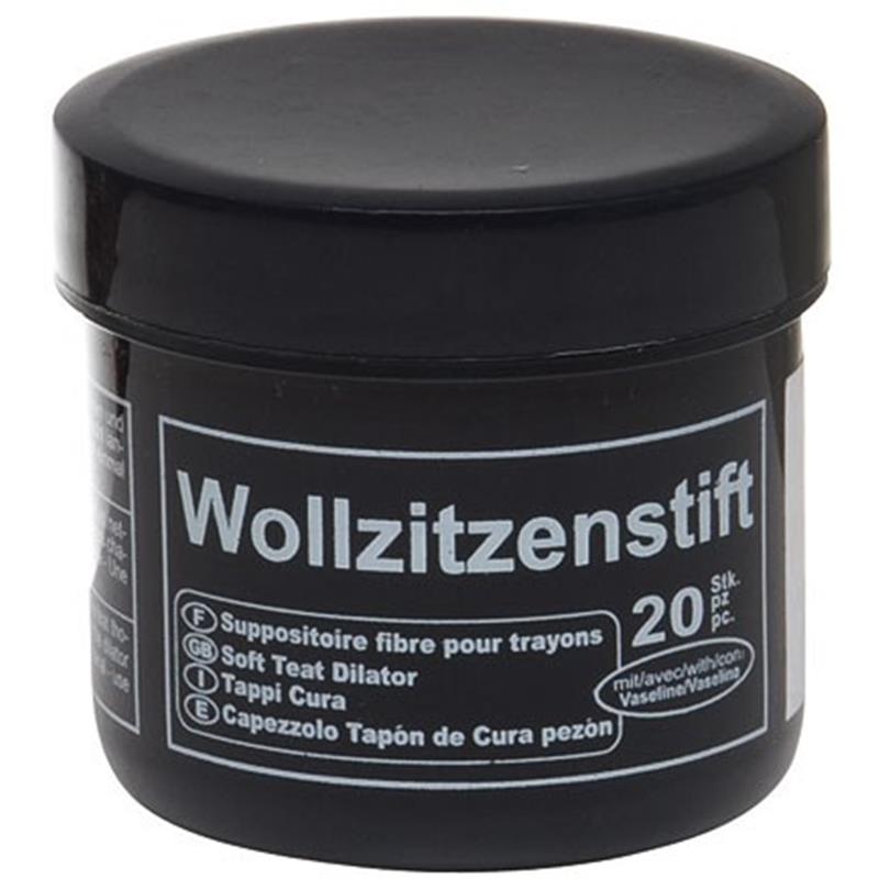 Vatirana palčka za seske z mazivom - 20 kom/pak