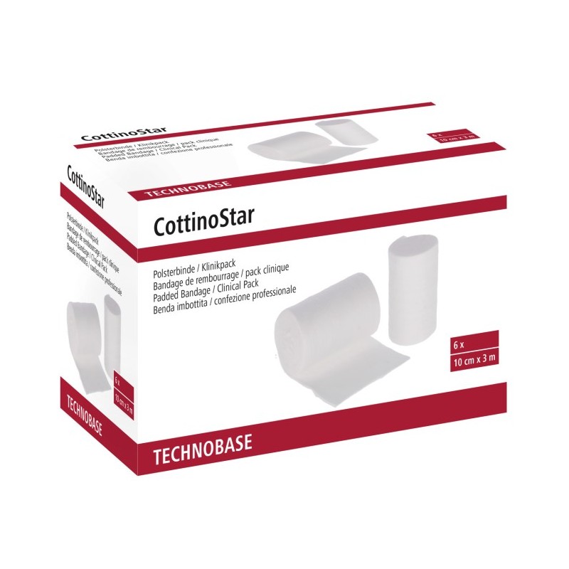 Oblazinjen povoj CottinoStar 10 cm x 3 m 6/1