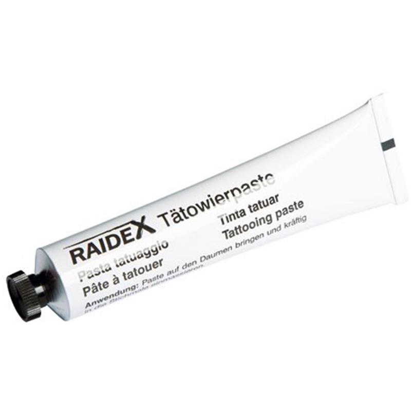 Tetovirna pasta Raidex, 60 g, črna