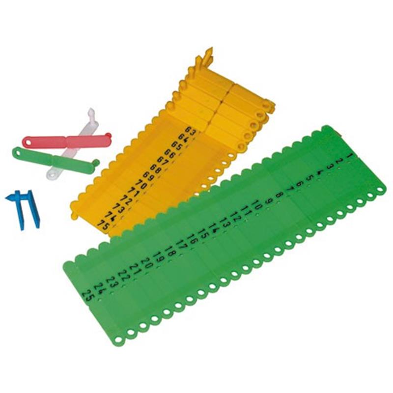 TWINTAG ušesne številke - oštevilčene