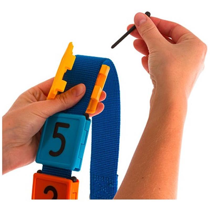 Številka za ovratnico DUO 0 - črna