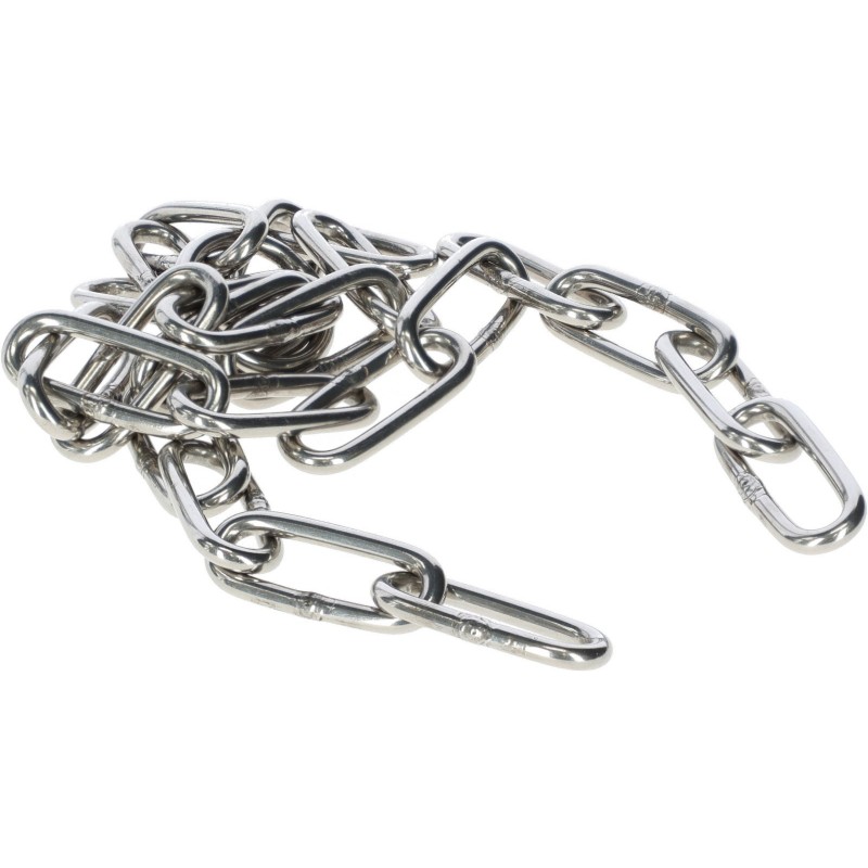 Veriga za obešanje z obročkom, nerjaveče jeklo