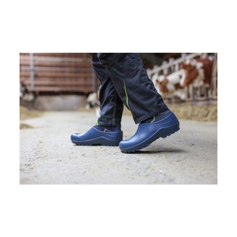 Nora PU-Clog COMFY - modre barve