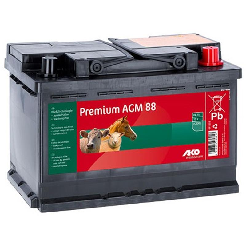 Premium AGM akumulator 12V, 88 Ah