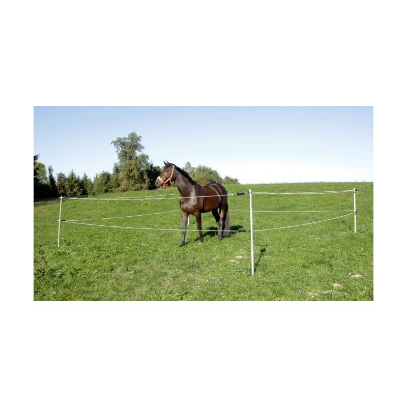 Komplet za turnirje/konjske ograde 7 x 7 m - BREZ pašnega aparata