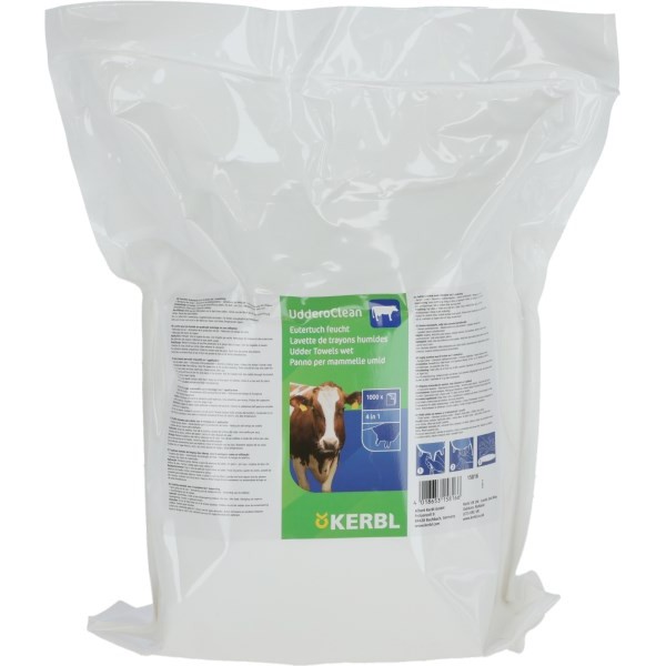 Brisače za vime - vlažne - 1000 kom