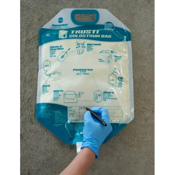 Trusti vrečke za mlezivo ( kolostrum ) - set 10-ih