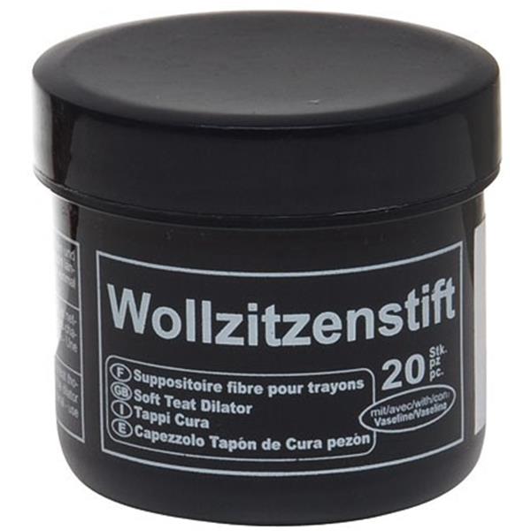 Vatirana palčka za seske z mazivom - 20 kom/pak