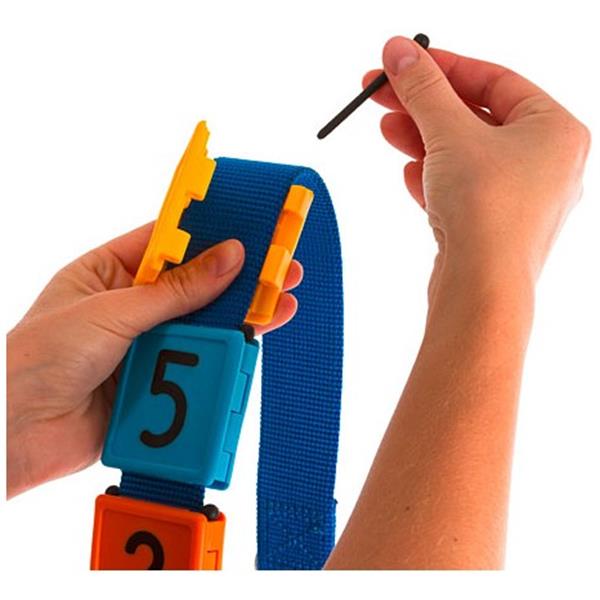 Številka za ovratnico DUO 0 - črna