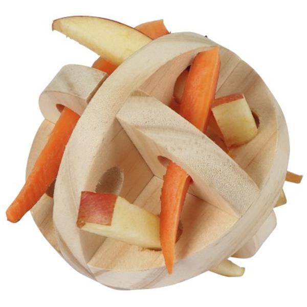 Žogica za glodanje - lesena