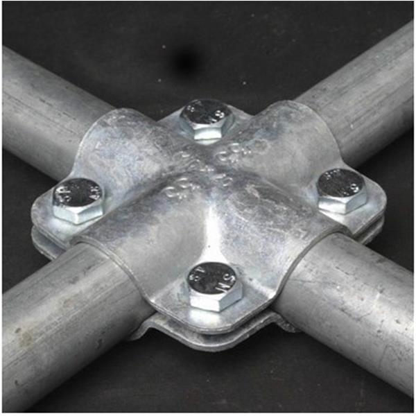 Križna objemka deljena